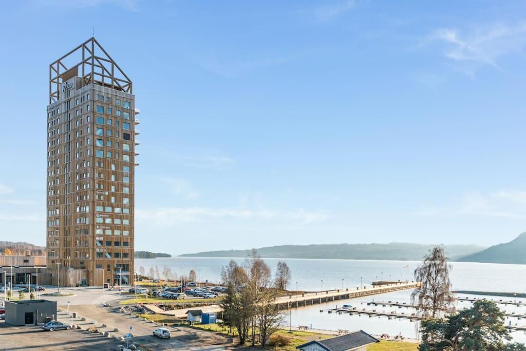Mjos Tower Suite - Lovely Lake View Brumunddal Exterior photo