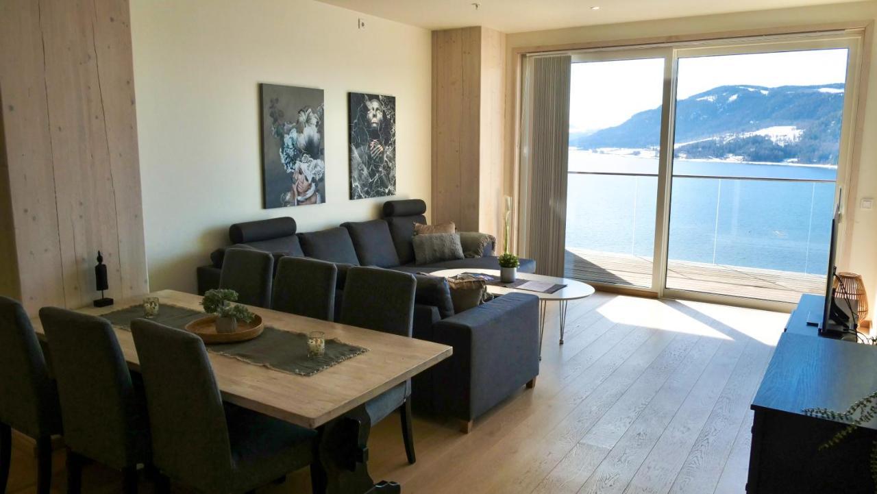 Mjos Tower Suite - Lovely Lake View Brumunddal Exterior photo